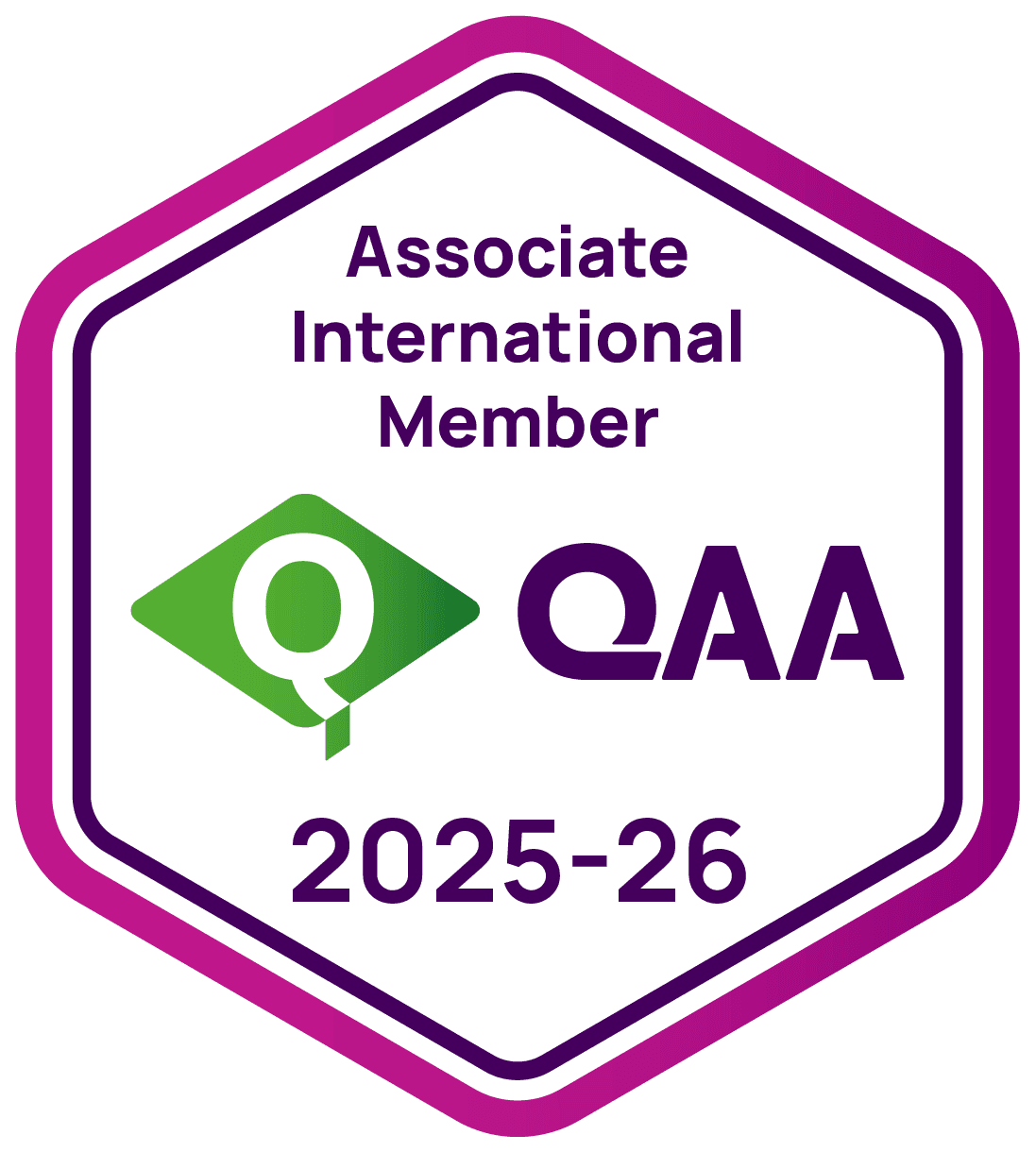Associate International Member — QAA