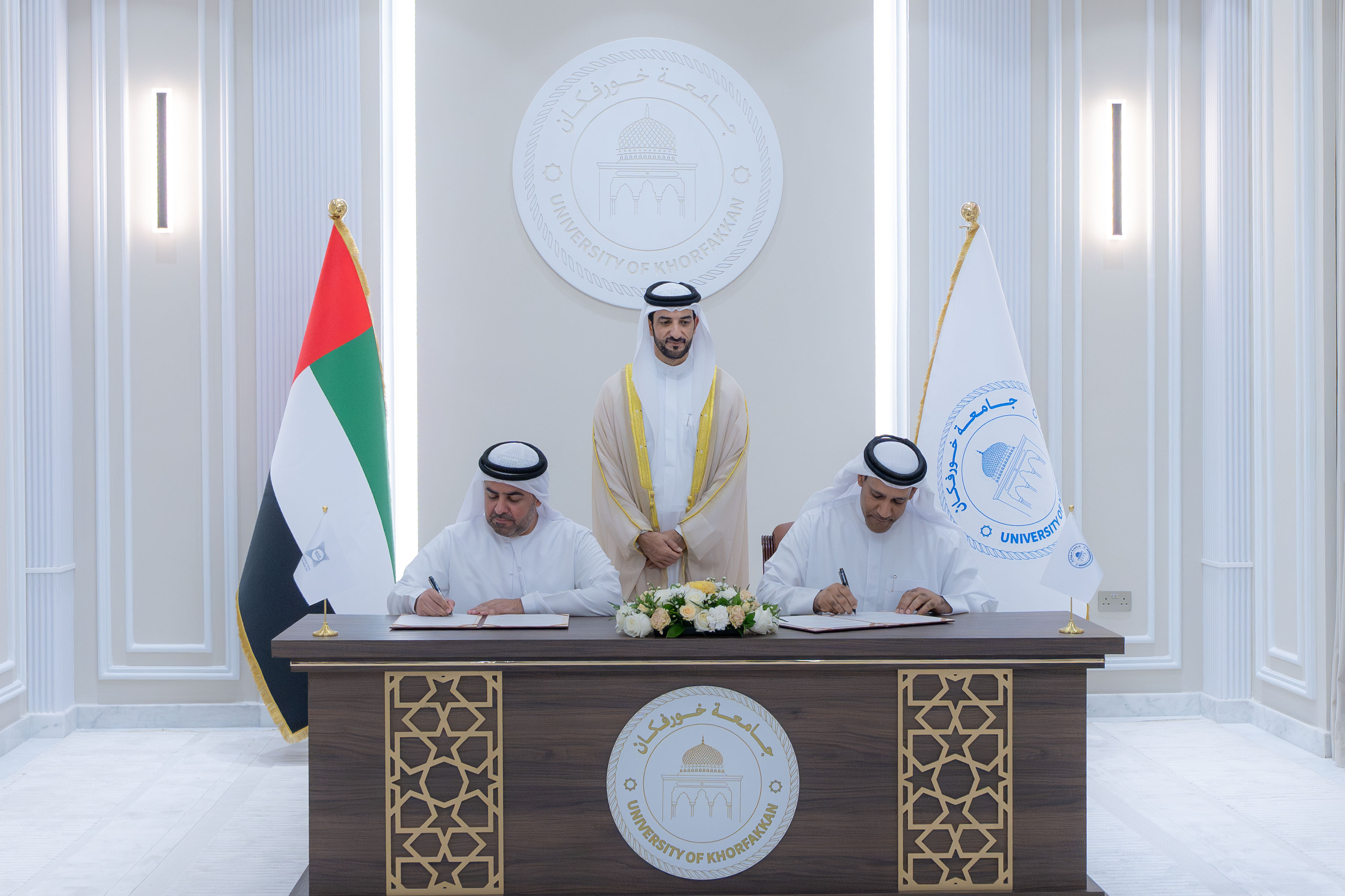 Sultan bin Ahmed witnesses three strategic MoUs at UKF