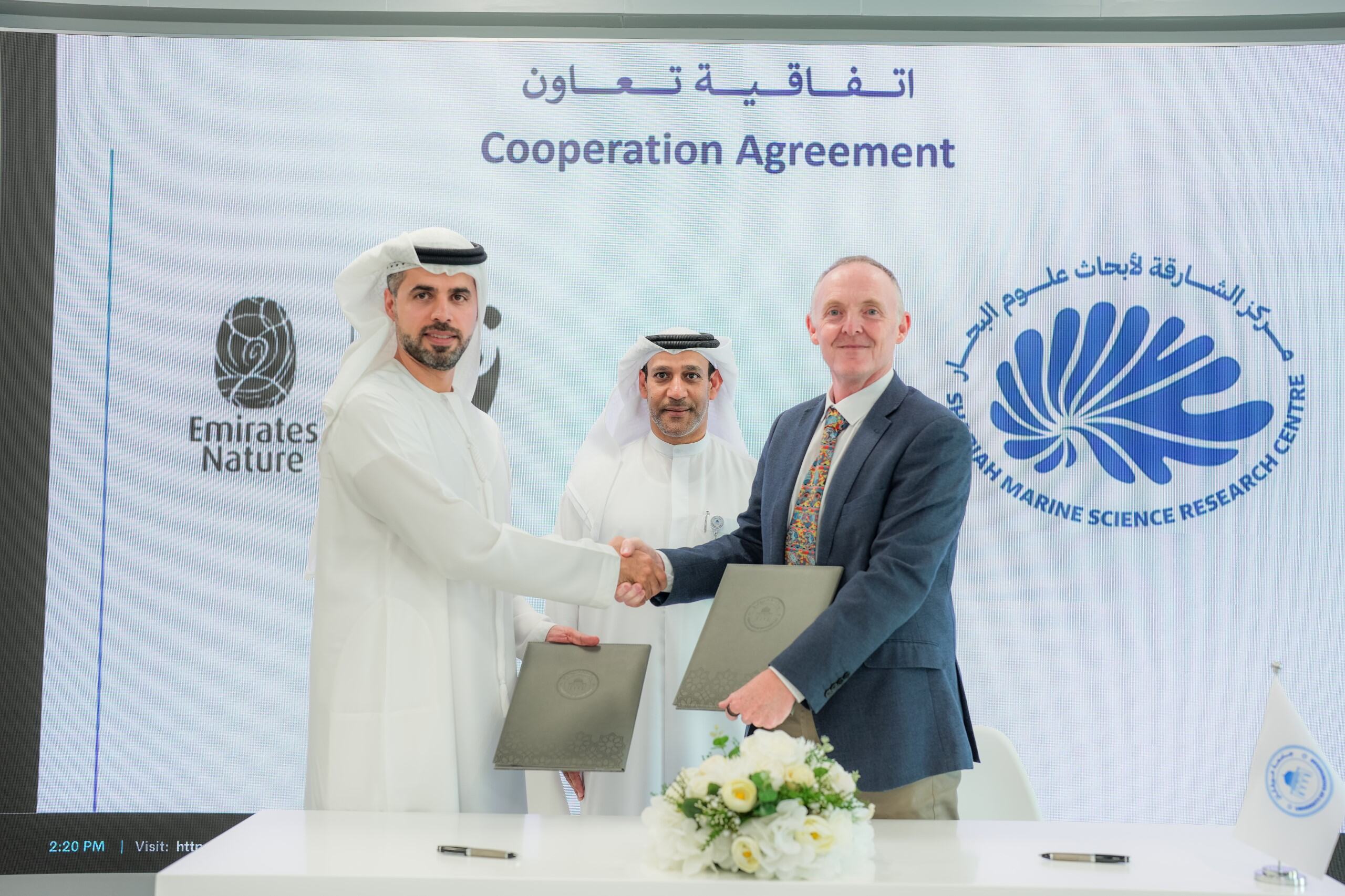 Supporting National Sustainability and Environmental Research Efforts University of Khorfakkan and Emirates Nature-WWF Sign Cooperation Agreement