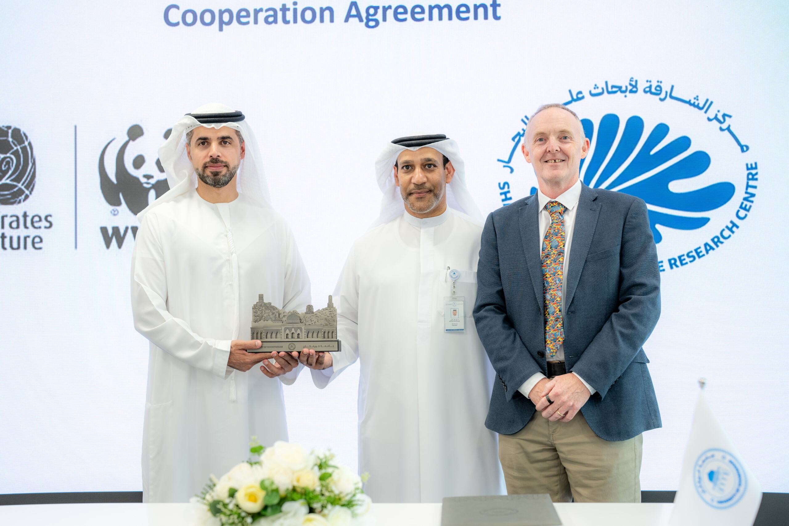 Supporting National Sustainability and Environmental Research Efforts University of Khorfakkan and Emirates Nature-WWF Sign Cooperation Agreement