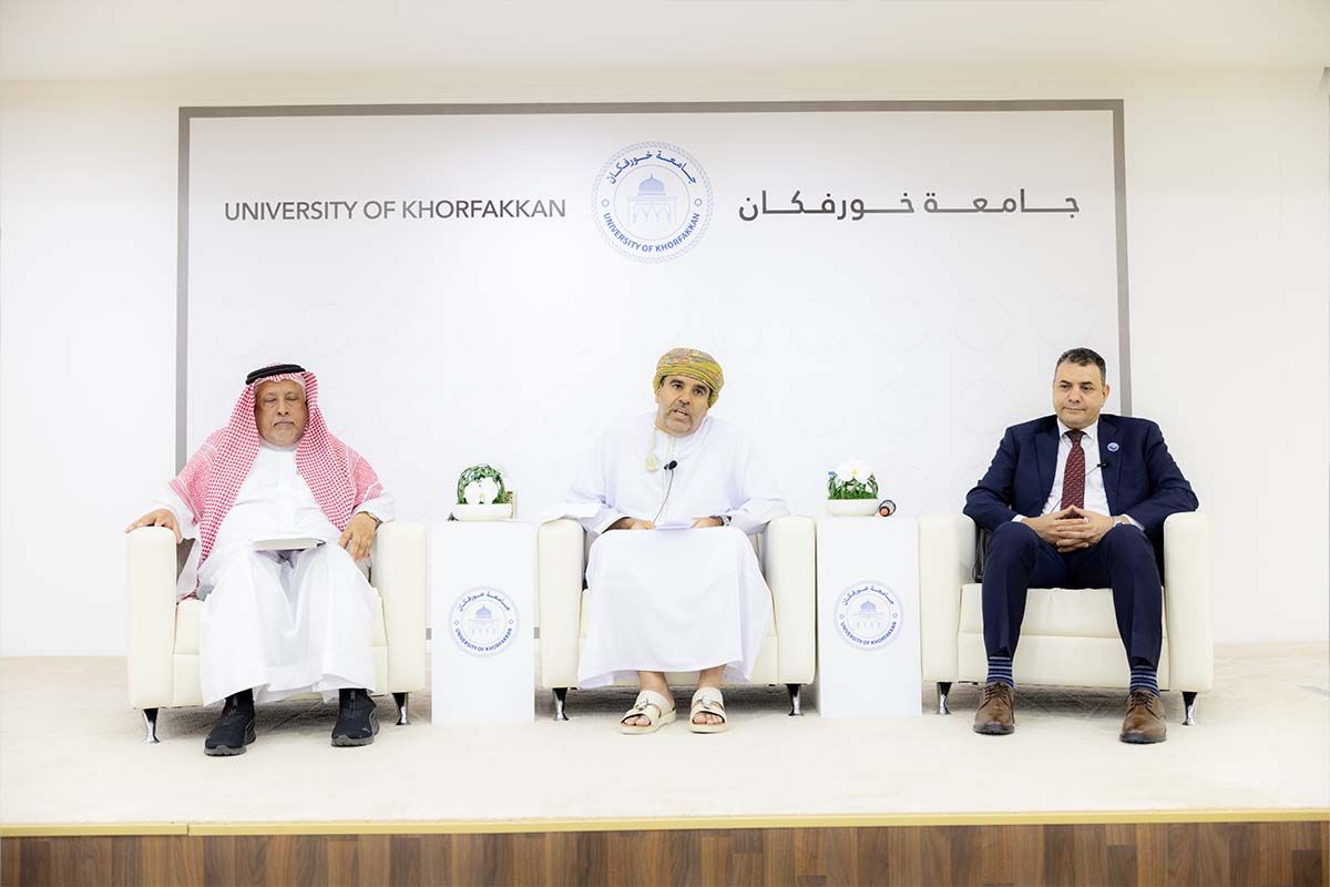  UKF’s Second Annual University Library Forum under the Theme: "Information Institutions Between Knowledge Governance, Privacy Protection, and Innovation"   On the sidelines of the event, a Memorandum of Understanding was signed between the libraries of University of Khorfakkan and the University of Dubai.