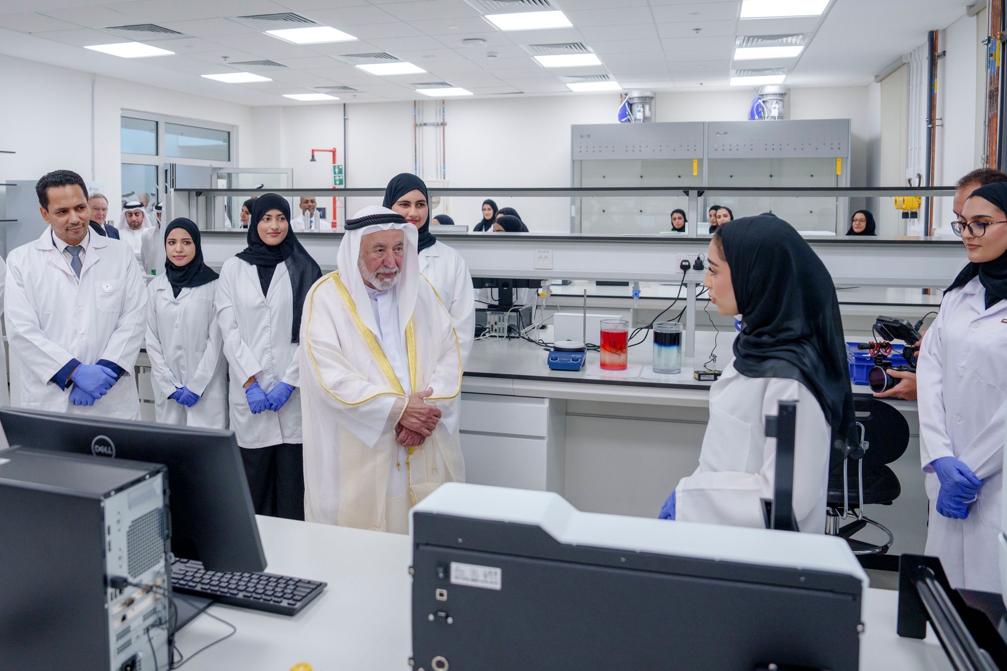 UKF - Sharjah Ruler inaugurates Sharjah Marine Science Research Centre