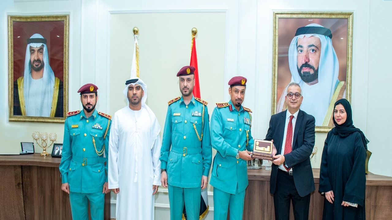 UKF and Sharjah Police discuss joint cooperation